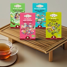 4 tisanes bio pour l’instant présent