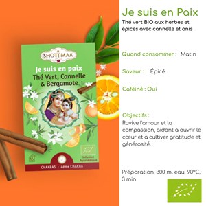 4 tisanes bio pour l’instant présent