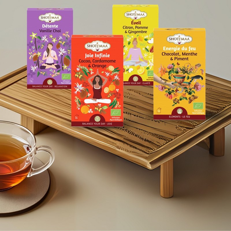 4 infusions bio énergie & repos