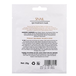 Masque bave d'escargot