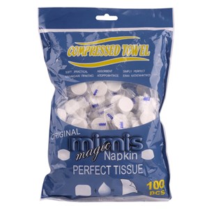 Lingette effervescente