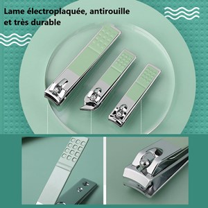 Set coupe ongles 12 pieces