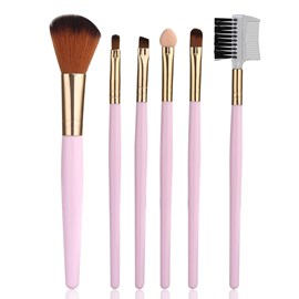 Set de 6 pinceaux a maquillage