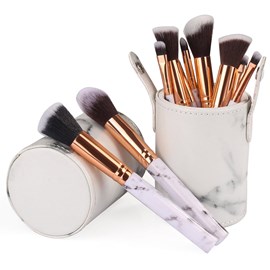 Set de 10 pinceaux a maquillage