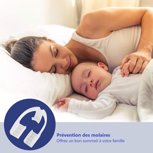 Gouttieres anti ronflement & grincement