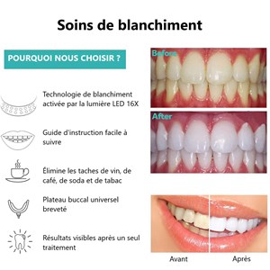 Appareil led pour blanchiment dentaire