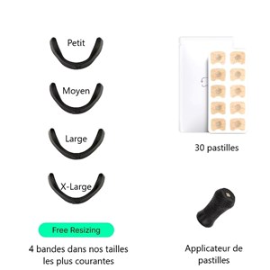 Clip nasal anti-ronflement