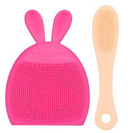 2 brossettes nettoyantes