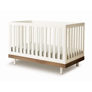 Lit bébé évolutif classic noyer - 70x140