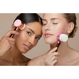 Brosse double face nettoyante