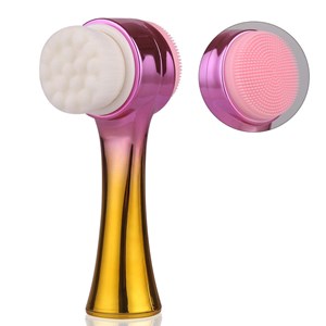 Brosse double face nettoyante