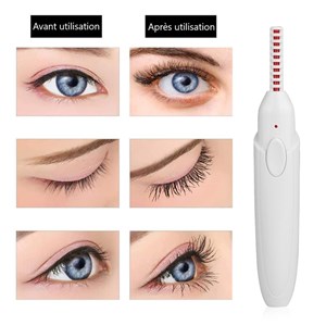 Recourbe cils chauffants