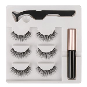 3 paires de faux cils magnetiques
