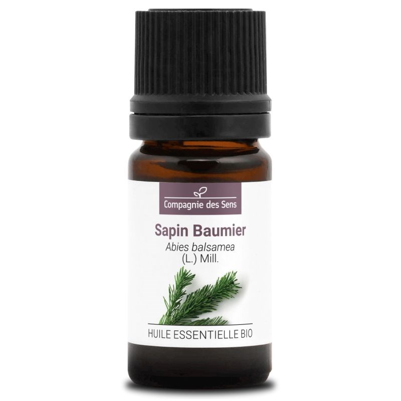 Sapin baumier (abies balsamea) - huile essentielle bio - 5ml garantie chromacert