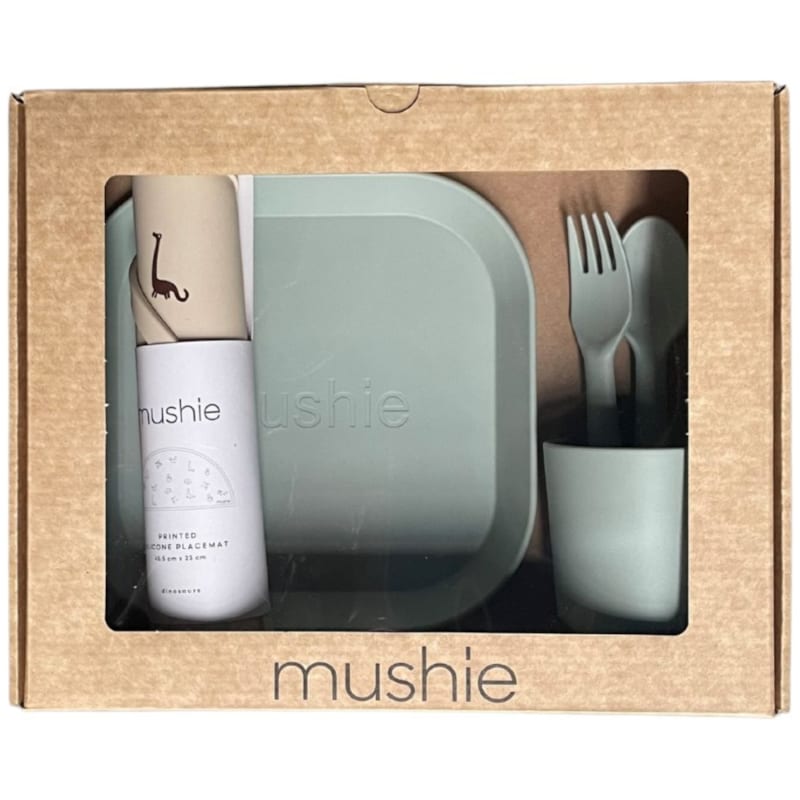 Coffret repas en silicone (Mushie) - Image 1