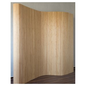 Paravent bambou 195 x 250 cm brun