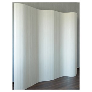 Paravent bambou 195 x 250 cm blanc