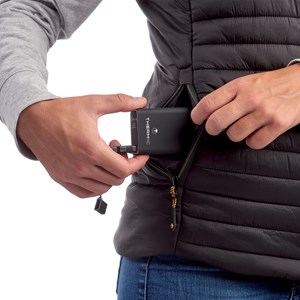 Veste chauffante avec batterie homme 2xl