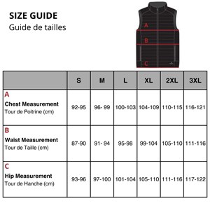 Veste chauffante avec batterie femme l