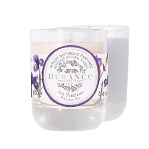 Bougie parfumée naturelle iris précieux