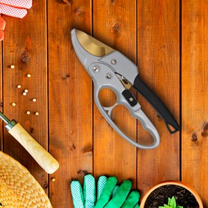 Secateur fishtec à crémaillière