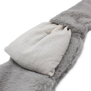 Écharpe chauffante lavande - graines de lin - chaleur douce et relaxante