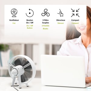 Ventilateur fishtec à poser