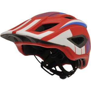 Casque vélo intégral rouge s