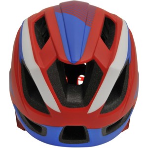 Casque vélo intégral rouge s