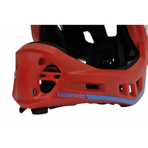 Casque vélo intégral rouge s