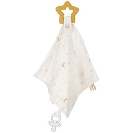 Doudou avec anneau de dentition