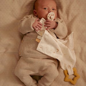 Doudou avec anneau de dentition