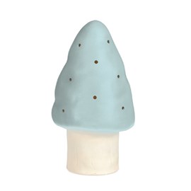 Lampe petit champignon bleu