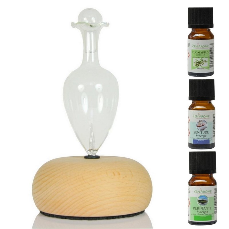 Diffuseur bao + 3 huiles télétravail