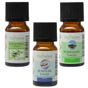 Diffuseur bao + 3 huiles télétravail