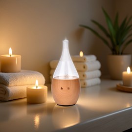 Diffuseur boléa + 4 huiles essentielles