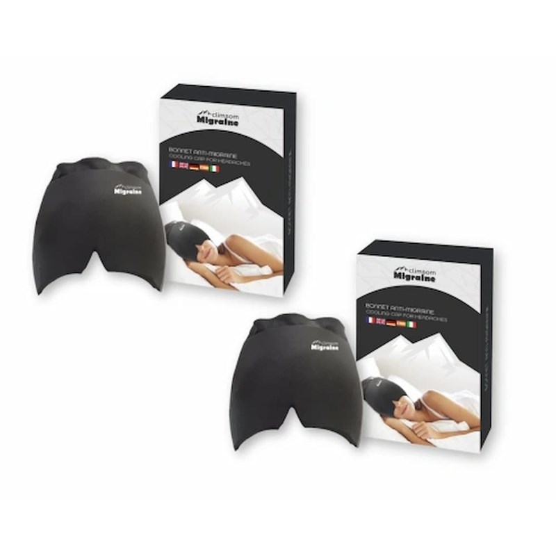 2 bonnets gel anti migraine climsom