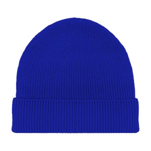 Bonnet mérinos et cachemire Bleu électrique