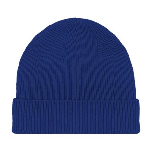 Bonnet mérinos et cachemire Bleu roi