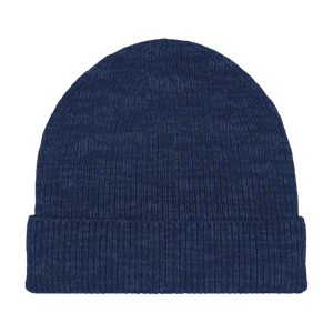 Bonnet mérinos et cachemire Marine chine