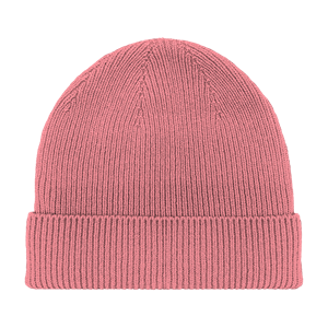 Bonnet mérinos et cachemire Vieux rose