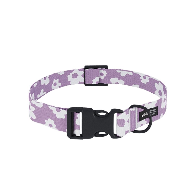 Collier pet recyclé m - violet