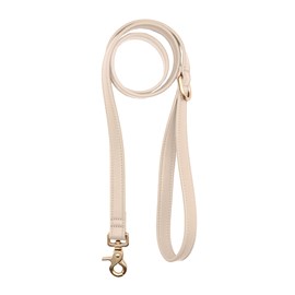 Laisse en matière vegan - beige