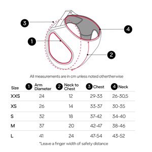 Harnais en matière vegan xxs - noir