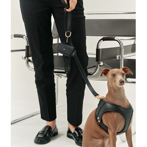 Harnais en matière vegan xs - noir