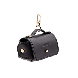 Porte-sac en matière vegan - noir