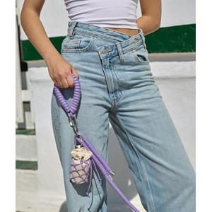 Distributeur de sacs - violet