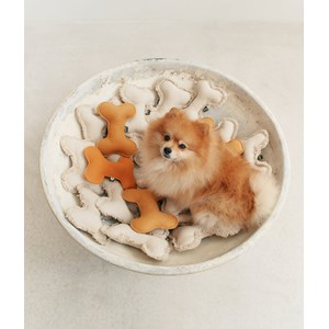 Jouet pour chien - beige