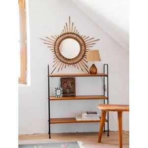 Igor, le miroir soleil en rotin n°720