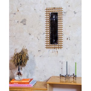 Igor, le miroir en rotin n°730